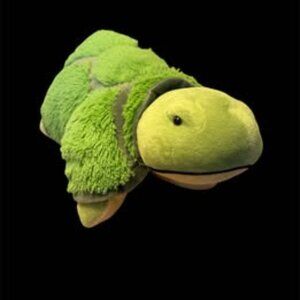 Green Turtle Pillow Pet Plush Super Soft